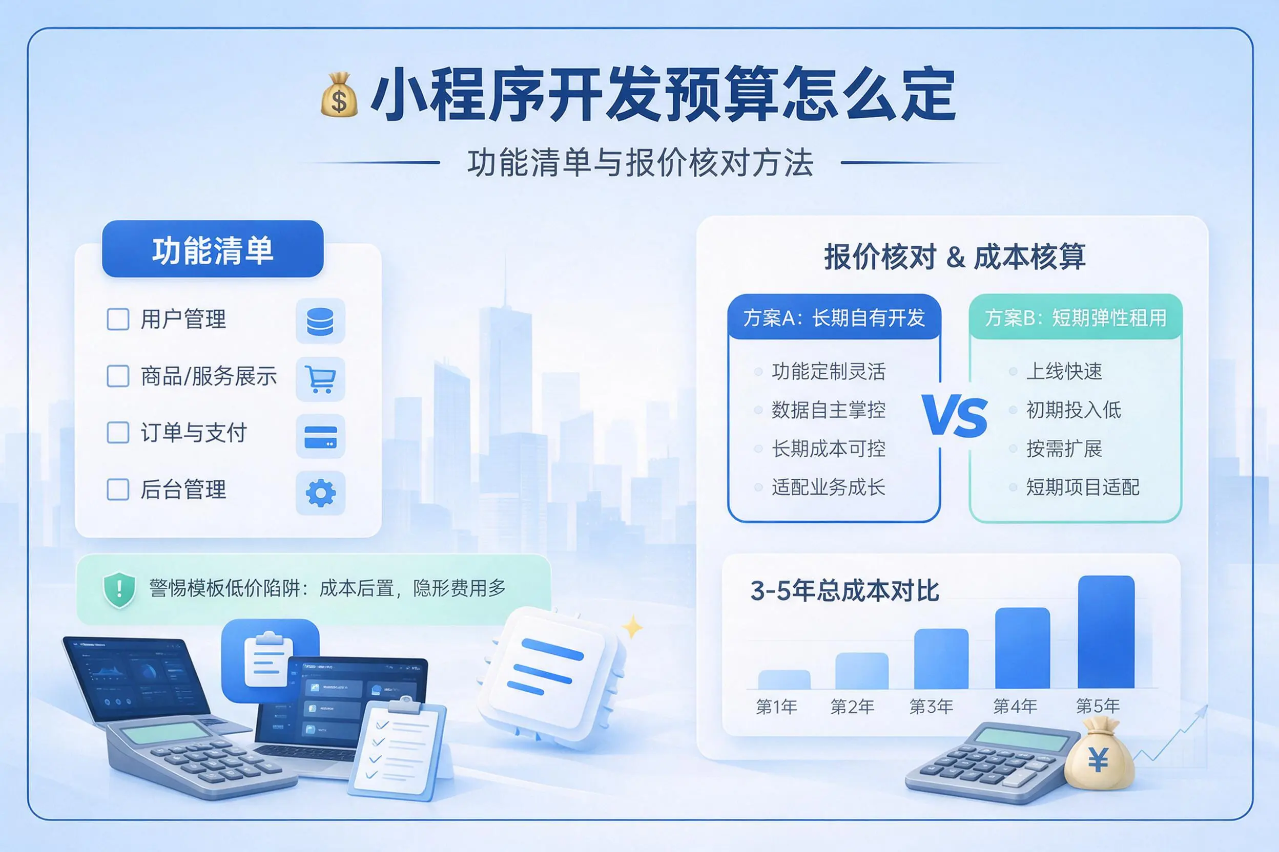 本溪小程序开发预算怎么定：功能清单与报价核对方法