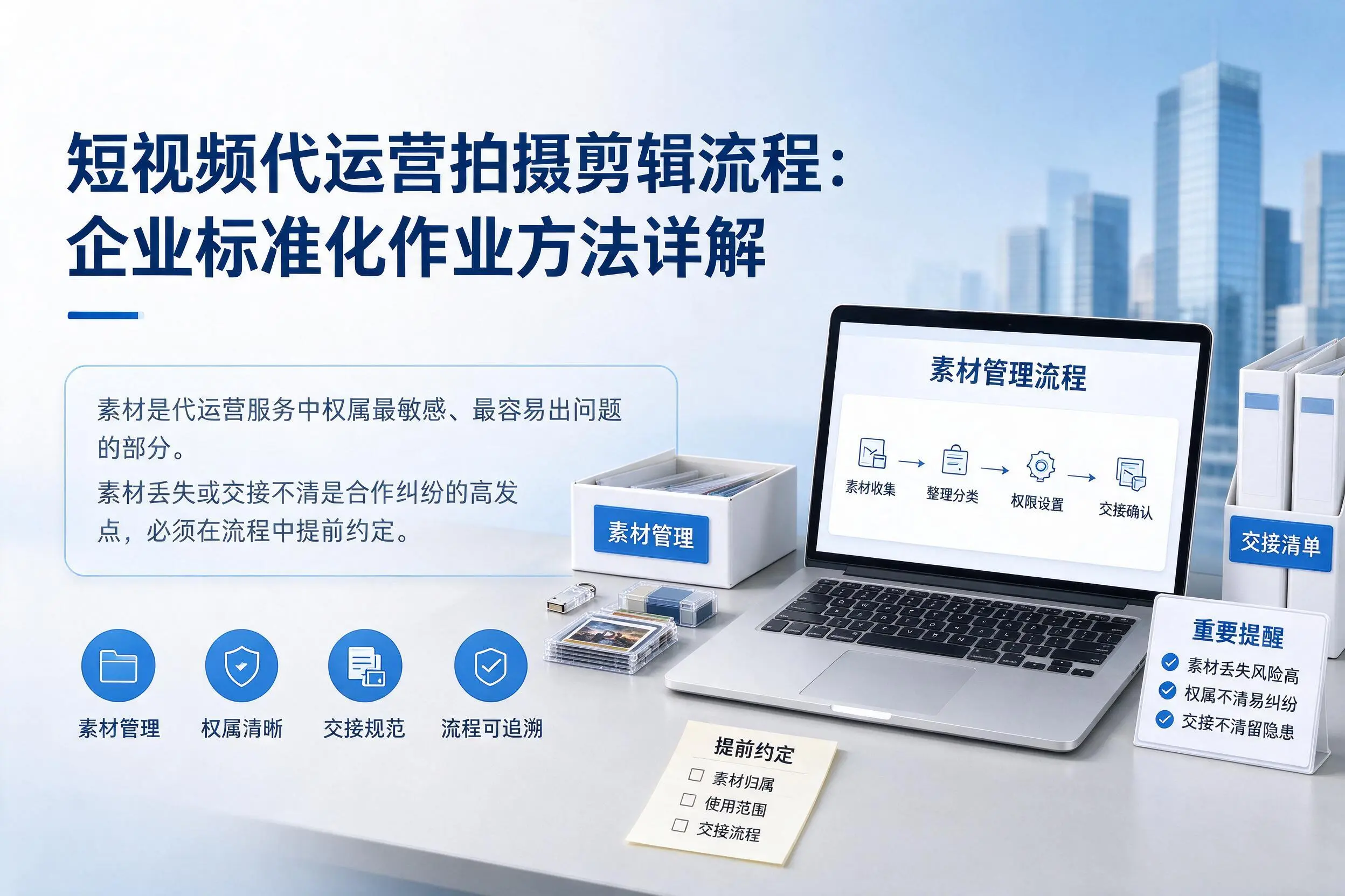 短视频代运营拍摄剪辑流程：本溪企业标准化作业方法详解