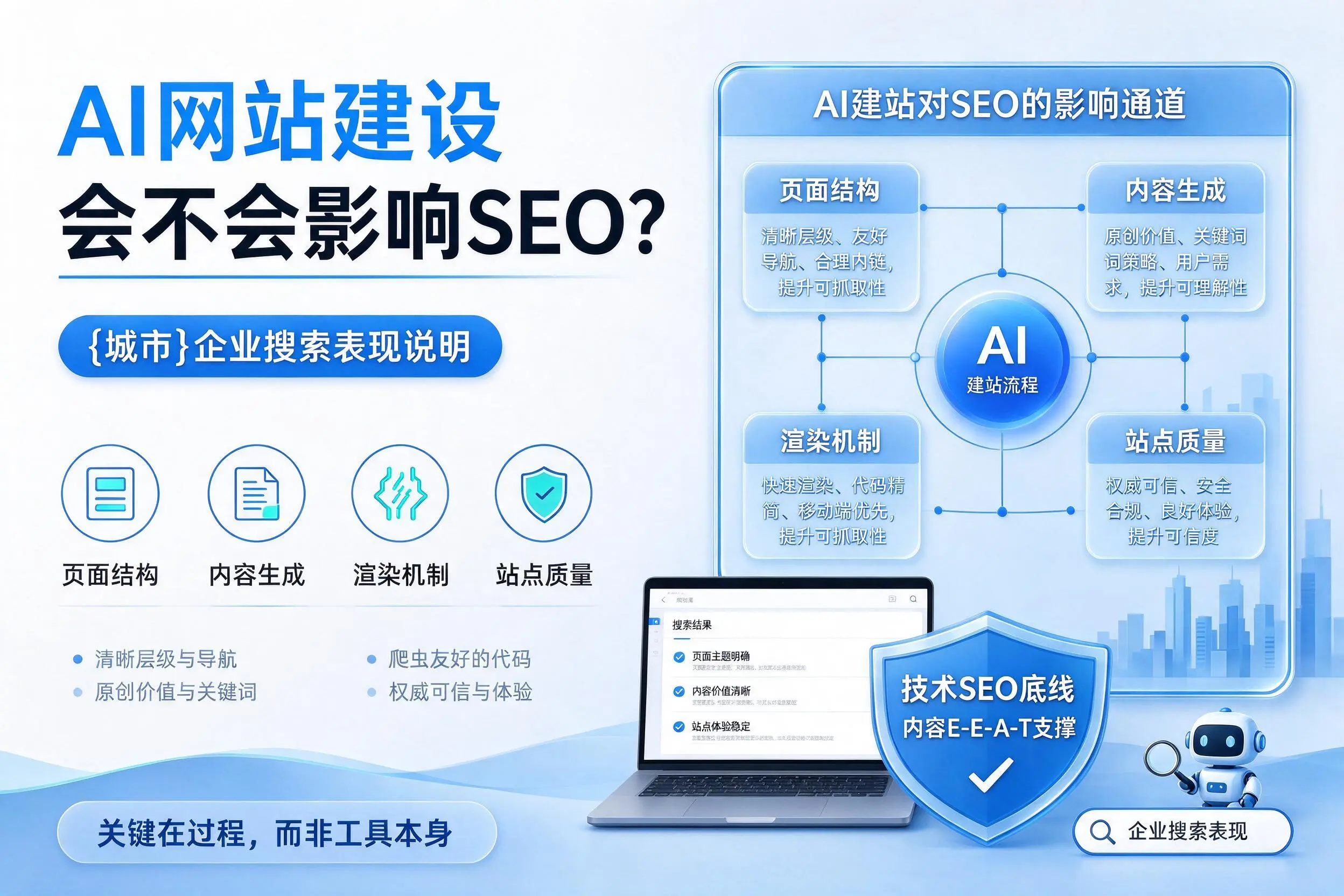 AI网站建设会不会影响SEO？本溪企业搜索表现说明