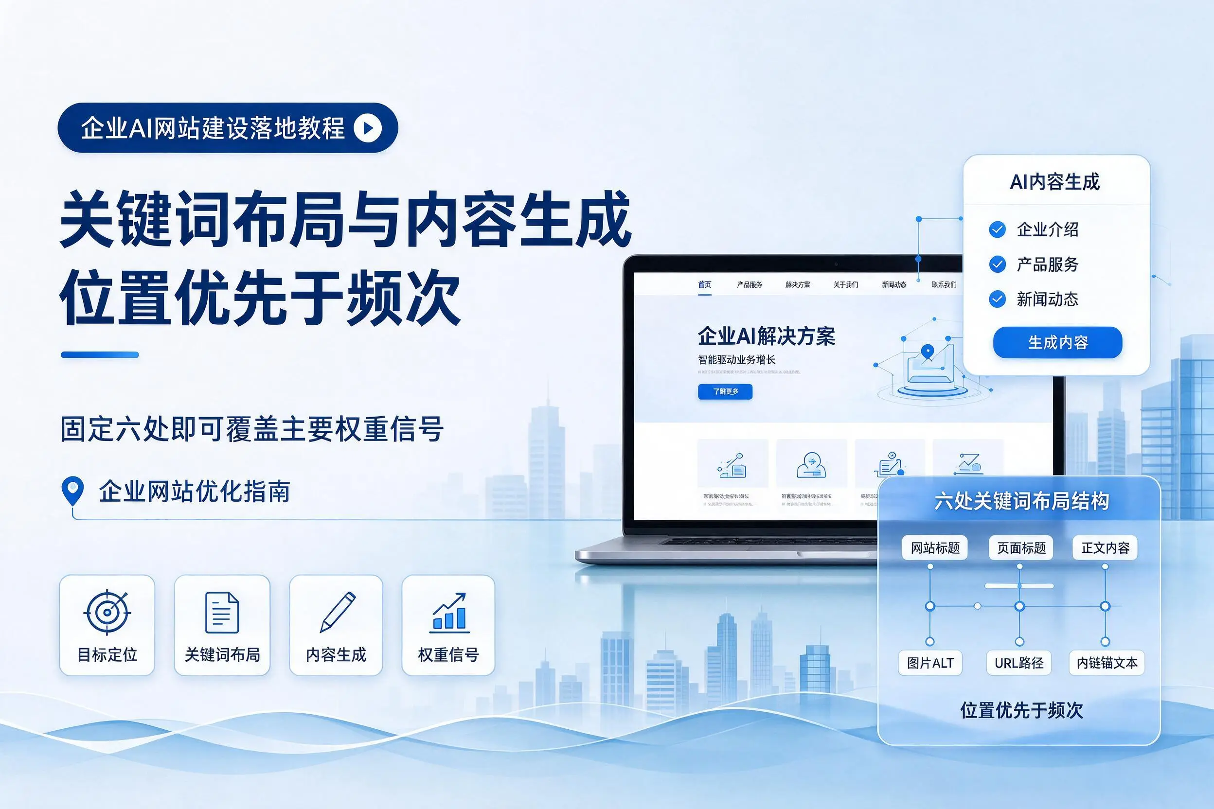 本溪企业AI网站建设落地教程：关键词布局与内容生成