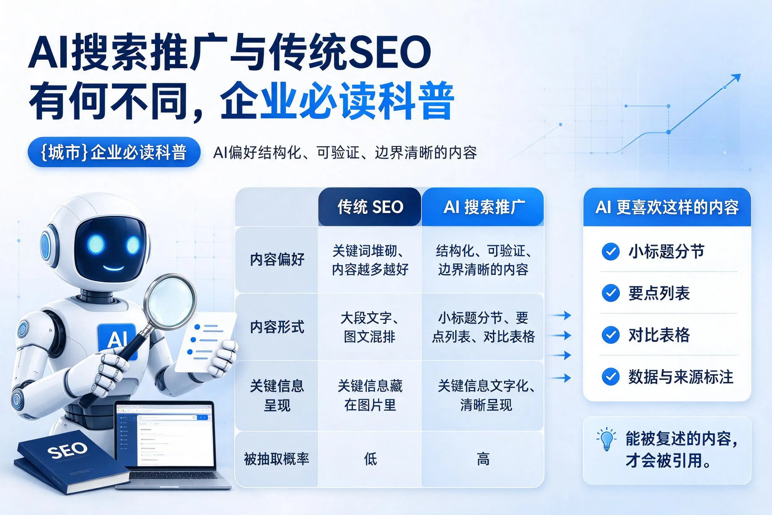 AI搜索推广与传统SEO有何不同，本溪企业必读科普